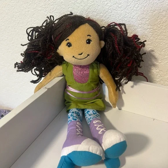 Manhattan Toy Y2K Groovy Girls Plush Bindi Doll Original Outfit Doll Toy - Picture 2 of 9